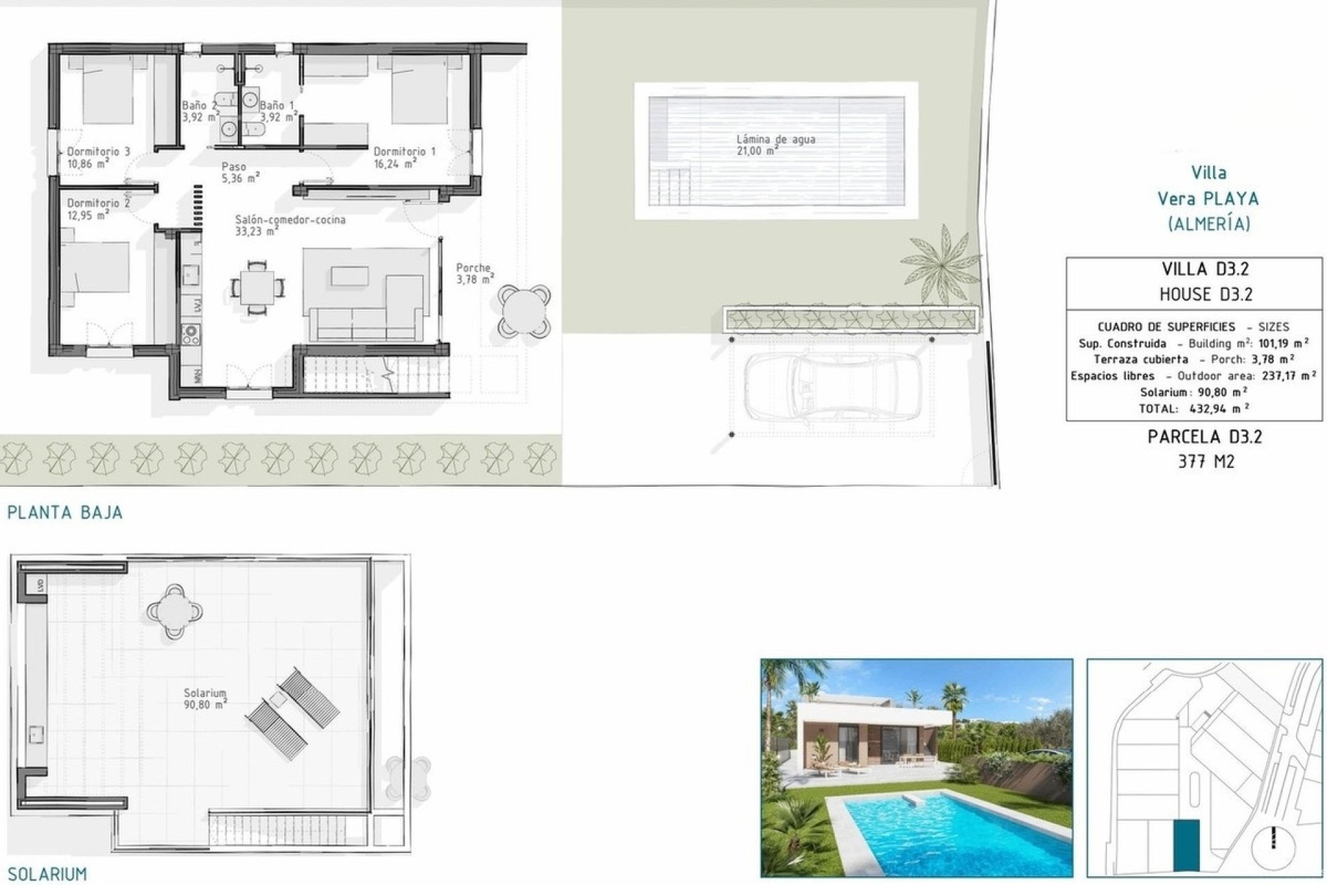 Venta - Villa - Vera Playa