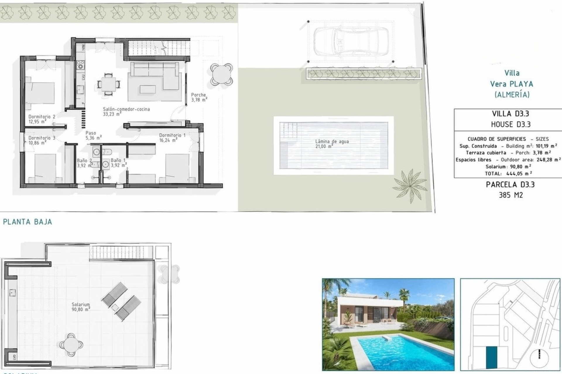 Venta - Villa - Vera Playa