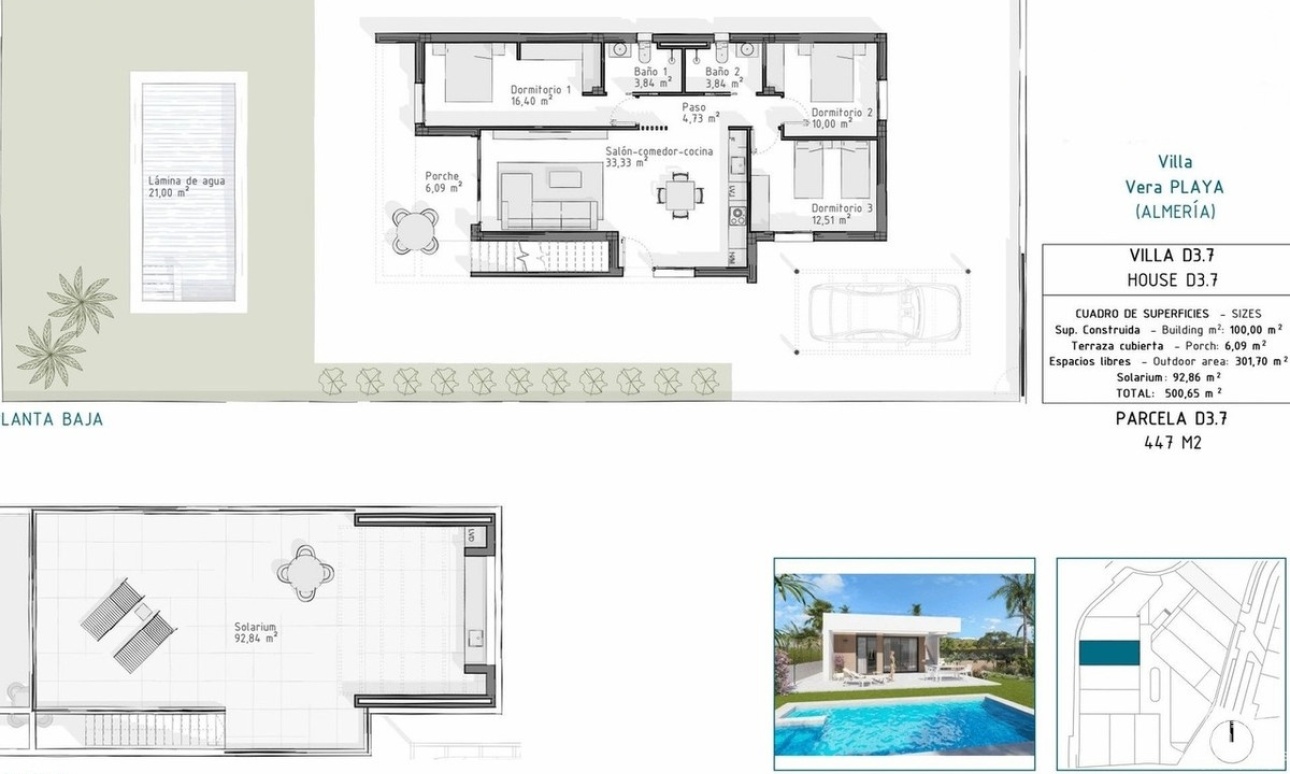 Venta - Villa - Vera Playa