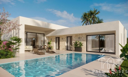 Villa - Nueva construcción  - Aspe - Poligono 19