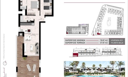 Nouvelle construction - Apartment - Ciudad Quesada - Lo Marabú