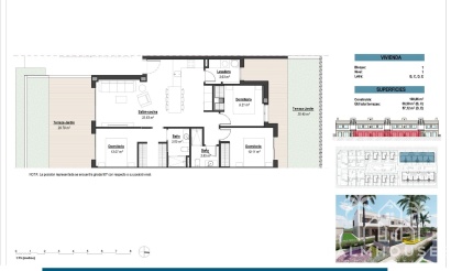 Nieuwbouw - Appartement - Los Alcazares - Serena Golf