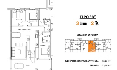 Nouvelle construction - Apartment - San Miguel de Salinas - Pueblo
