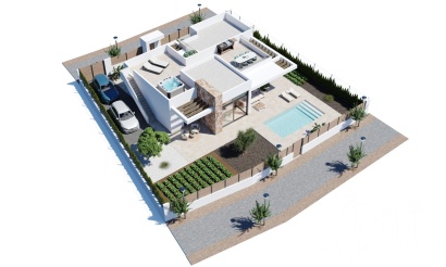 Nieuwbouw - Villa - Fuente Álamo - Hacienda del Alamo