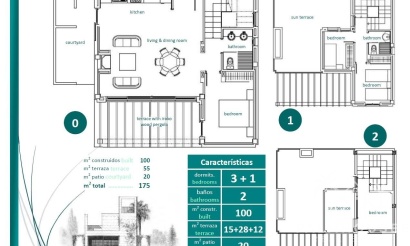 Nieuwbouw - Villa - Sucina - Peraleja Golf