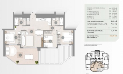Nouvelle construction - Apartment - Calpe - Playa Cantal Roig