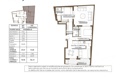 Nouvelle construction - Apartment - Torrevieja - Playa de El Cura
