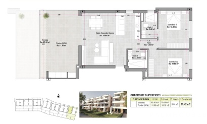 Nieuwbouw - Appartement - Alhama De Murcia - Condado De Alhama