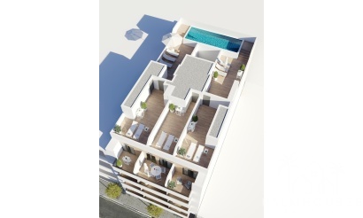 Nouvelle construction - Apartment - Torrevieja - Center