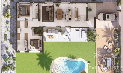 Nouvelle construction - Villa - Baños y Mendigo - Altaona Golf
