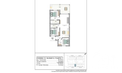 Nouvelle construction - Apartment - Torre Pacheco - San Cayetano