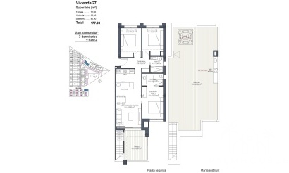 Nieuwbouw - Appartement - Los Alcazares - Serena Golf