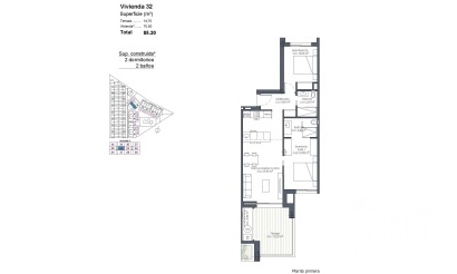 Nouvelle construction - Apartment - Los Alcazares - Serena Golf