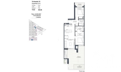 Nouvelle construction - Apartment - Los Alcazares - Serena Golf