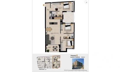 Nouvelle construction - Apartment - Catral - Pueblo