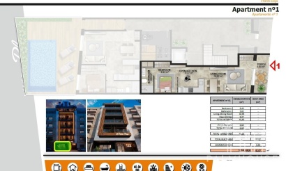 Nouvelle construction - Apartment - Torrevieja - Playa de El Cura