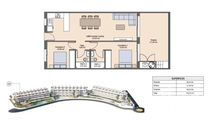 Nouvelle construction - Apartment - Finestrat - Balcón De Finestrat