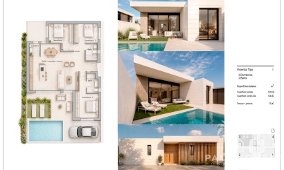Nieuwbouw - Villa - Pilar de La Horadada - Pueblo