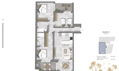 Nouvelle construction - Apartment - Guardamar del Segura - Pueblo