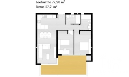 Herverkoop - Appartement - Orihuela Costa - PAU 8