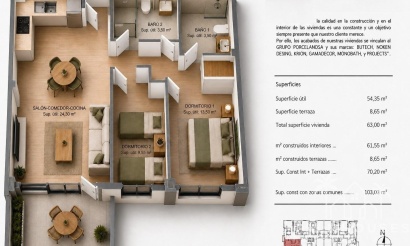 Nueva construcción  - Apartment - Villajoyosa - Cala de Finestrat