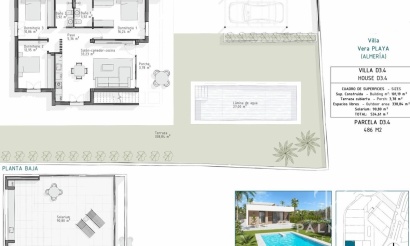 Venta - Villa - Vera Playa