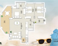Nouvelle construction - Apartment - La Manga del Mar Menor - La Manga